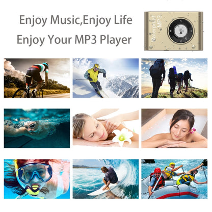C26 IPX8 Waterproof Swimming Diving Sports MP3 Music Player with Clip & Earphone, Support FM, Memory:8GB(Blue) - Consumer Electronics by buy2fix | Online Shopping UK | buy2fix