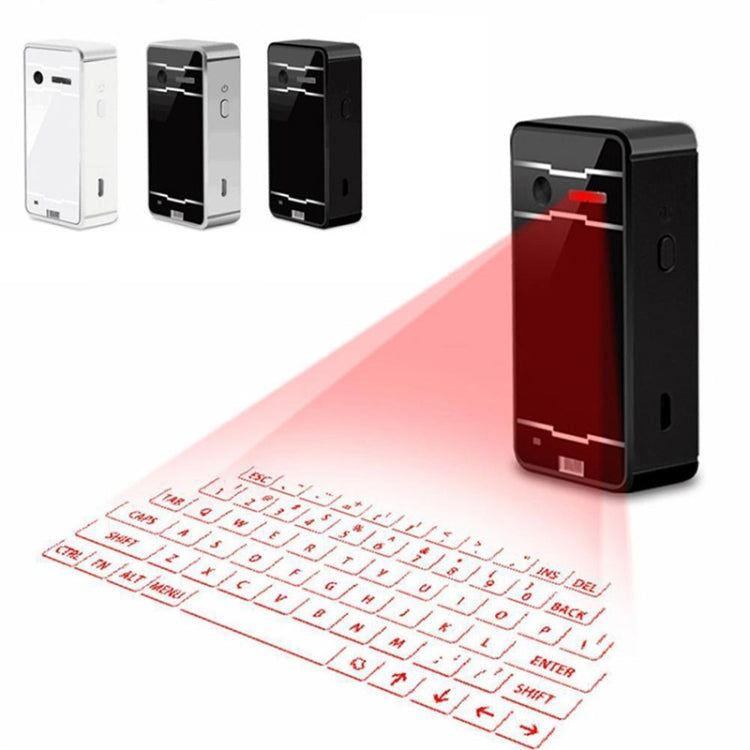 JHP-Best Portable Virtual Lasers Keyboard Mouse Wireless Bluetooth Lasers Projection Speaker(Black) - Laser Keyboard by buy2fix | Online Shopping UK | buy2fix