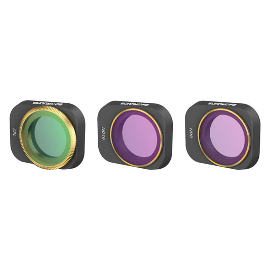 3 PCS / Set CPL+ND8+ND16 Sunnylife MM3-FI411 For Mini 3 Pro Adjustable Filter - DJI & GoPro Accessories by Sunnylife | Online Shopping UK | buy2fix