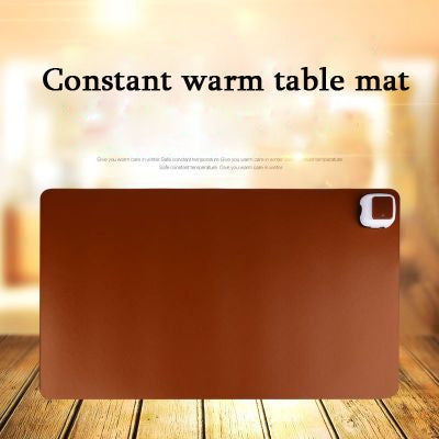 220V Electric Hot Plate Writing Desk Warm Table Mat Blanket Office Mouse Heating Warm Computer Hand Warmer Desktop Heating Plate, Color:Green Big Size, CN Plug - Mouse Pads by buy2fix | Online Shopping UK | buy2fix