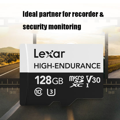 Lexar MicroSDHC 128GB High-endurance Driving Recorder Video Surveillance Camera TF Memory Card Video Card - Micro SD Card by Lexar | Online Shopping UK | buy2fix