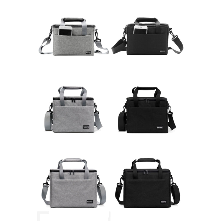 Baona BN-H001 Digital Camera Bag Casual Portable Camera Waterproof Bag, Size:Medium(Gray) - Strap Satchel by Baona | Online Shopping UK | buy2fix