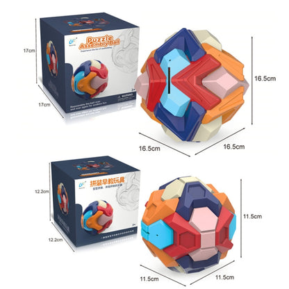 2PCS Children Puzzle Early Education Toys Ball Assembled Piggy Bank, Size:Medium (Diamond) - Puzzle Toys by buy2fix | Online Shopping UK | buy2fix