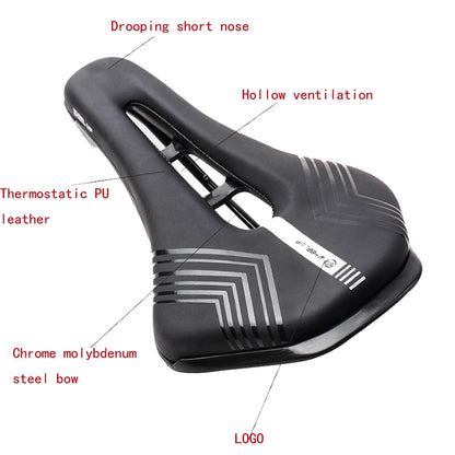 WHEEL UP Bicycle Seat Saddle Mountain Bike Bicycle Accessories Equipment - Outdoor & Sports by WHEEL UP | Online Shopping UK | buy2fix