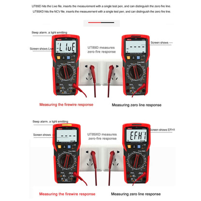 UNI-T UT89X Digital High-Precision Multimeter Digital Display Multi-Meter - Consumer Electronics by UNI-T | Online Shopping UK | buy2fix