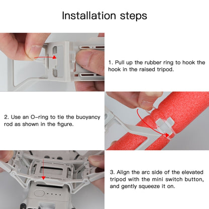 For DJI Mavic Mini/ Mini 2/Mini SE RCSTQ Water Landing Gear Buoyancy Rod - Others by RCSTQ | Online Shopping UK | buy2fix