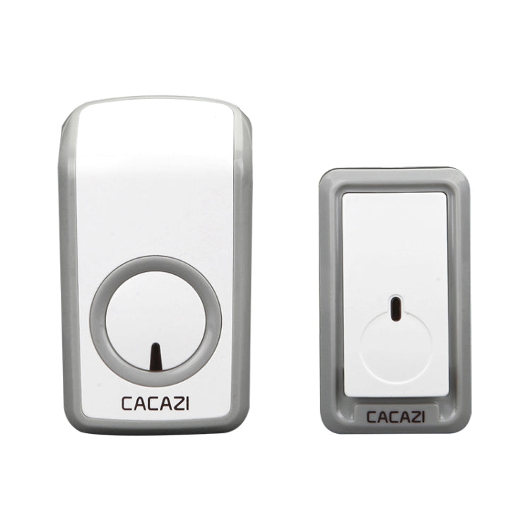 CACAZI W-899 Smart Home Wireless Doorbell Remote Control Doorbell, Style:EU Plug - Security by CACAZI | Online Shopping UK | buy2fix
