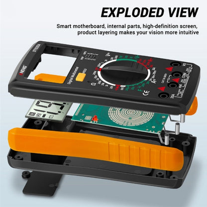 ANENG Automatic High-Precision Intelligent Digital Multimeter, Model:DT9205A HOLD Key(Orange) - Digital Multimeter by ANENG | Online Shopping UK | buy2fix