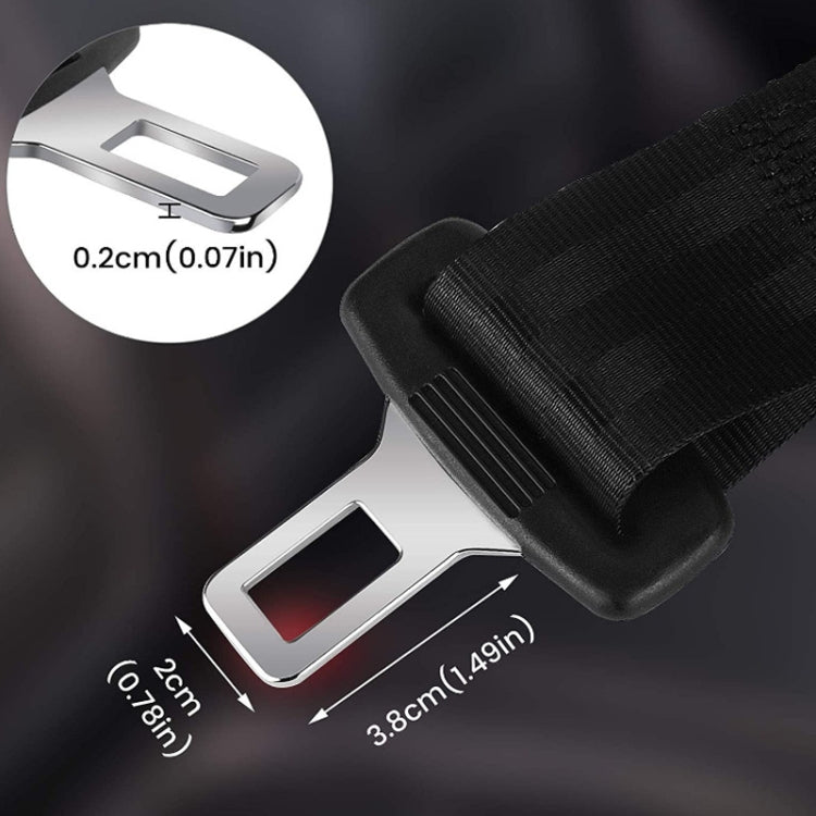 2 PCS Child And Pregnant Woman Car Seat Belt Extender, Length:26cm(Black) - In Car by buy2fix | Online Shopping UK | buy2fix