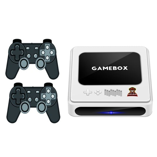 GD10 64G Built-In 30000+ Games Dual System Set-Top Box 3D Home 4K HD  TV Game Console Box AU Plug(White) - Pocket Console by buy2fix | Online Shopping UK | buy2fix