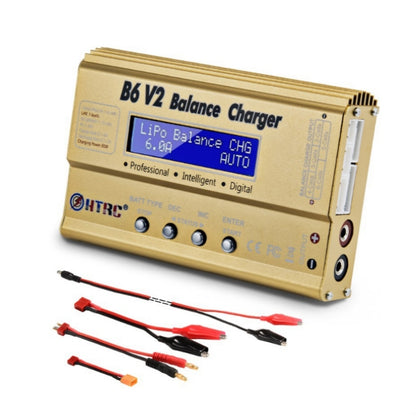 HTRC B6 V2 Model Airplane Charger Smart Balance Charger, UK Plug - Toys & Hobbies by HTRC | Online Shopping UK | buy2fix