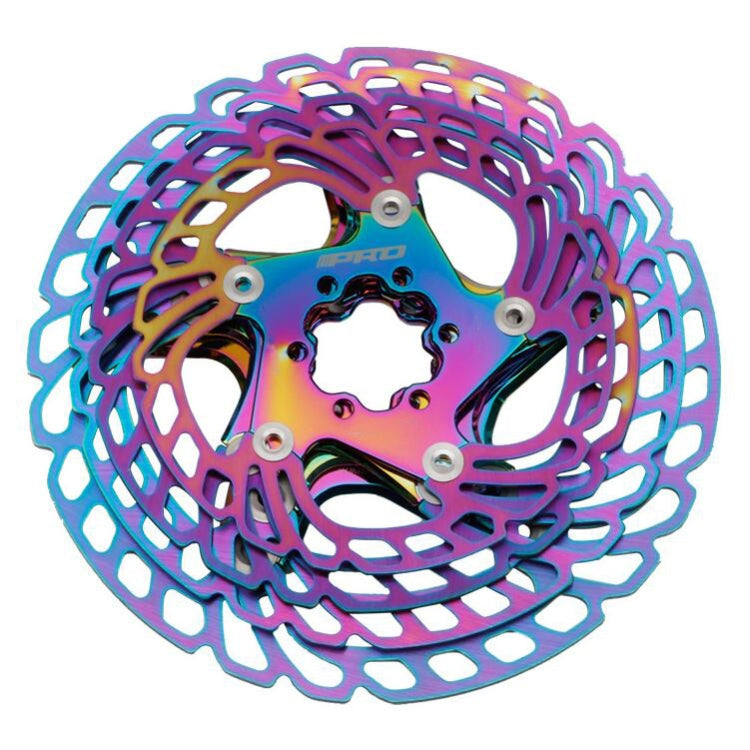 IIIPRO Floating Disc Road Mountain Bike Six Nail Disc Brake Disc, Size:180mm(Colorful) - Others by IIIPRO | Online Shopping UK | buy2fix