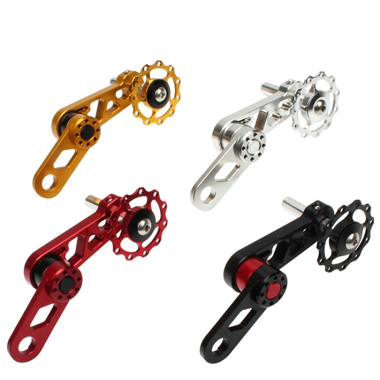 Litepro Folding Bike Guide Wheel LP Oval Chainring Chain Zipper Rear Derailleur Chain(Red) - Outdoor & Sports by Litepro | Online Shopping UK | buy2fix