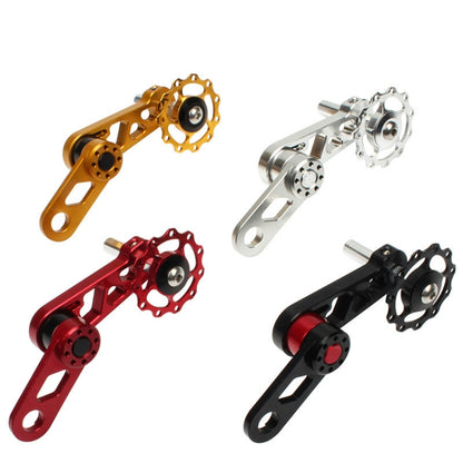 Litepro Folding Bike Guide Wheel LP Oval Chainring Chain Zipper Rear Derailleur Chain(Silver) - Outdoor & Sports by Litepro | Online Shopping UK | buy2fix
