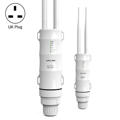 WAVLINK AC600 AP 2.4G/5G Dual Frequency Outdoor High Power Repeater, Pulg Type:UK Plug - Wireless Routers by WAVLINK | Online Shopping UK | buy2fix