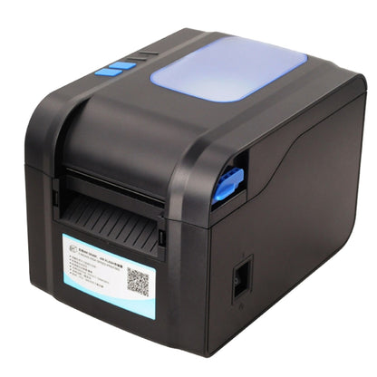 Xprinter XP-370B Barcode Printer Self-adhesive QR Code Printer Label Clothing Tag Thermal Ticket Machine(US Plug) - Consumer Electronics by Xprinter | Online Shopping UK | buy2fix