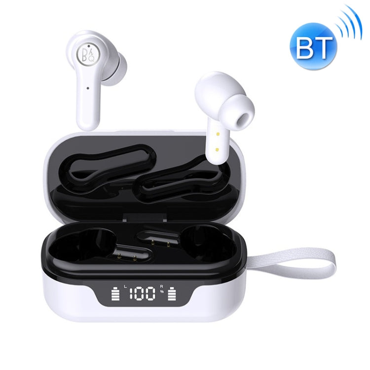 ANC Business Sports TWS Stereo Dual Ears Bluetooth V5.0+EDR Earphone with Charging Box(White) - TWS Earphone by buy2fix | Online Shopping UK | buy2fix