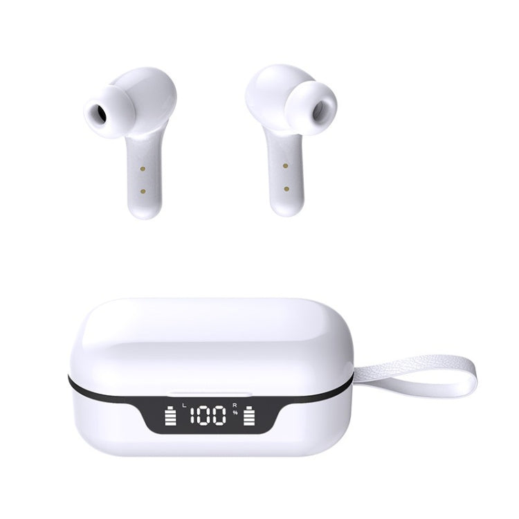 ANC Business Sports TWS Stereo Dual Ears Bluetooth V5.0+EDR Earphone with Charging Box(White) - TWS Earphone by buy2fix | Online Shopping UK | buy2fix