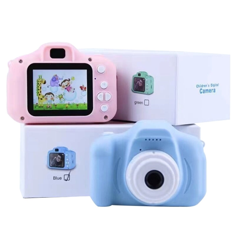 13.0 MP + Card Reader HD Children Toy Portable Digital SLR Camera(Blue) - Consumer Electronics by buy2fix | Online Shopping UK | buy2fix