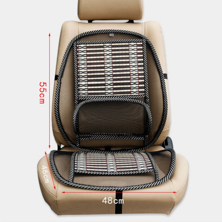 Summer Car Seat Bamboo Sheet Seat Cushion Breathable Bamboo Cushion - Seat Accessories by buy2fix | Online Shopping UK | buy2fix