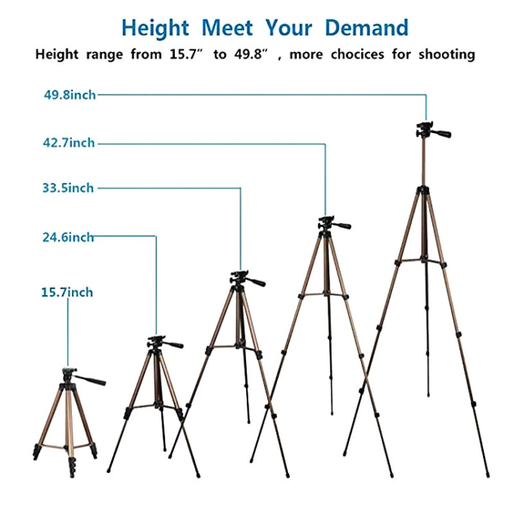 Camera Portable Telescopic Bracket, Specification:Tripod Set - Camera Accessories by buy2fix | Online Shopping UK | buy2fix