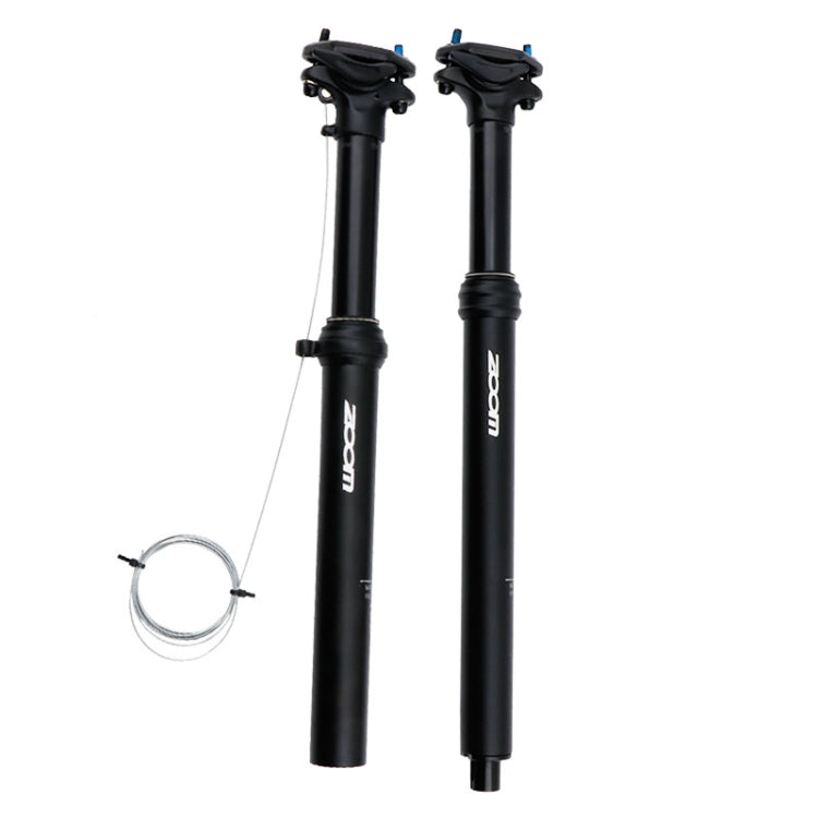 ZOOM Bicycle Wire-Controlled Hydraulic Lift Seat Tube Mountain Bike Seatpost, Size:31.6mm, Specification:400mm Internal Routing - Bicycle Seat Posts by ZOOM | Online Shopping UK | buy2fix