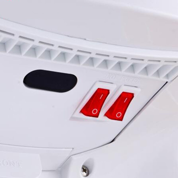 MODUN High Speed Fully Automatic Induction Intelligence Hand Dryer Hot and Cold Hand Dryer for Toilet, size:250*165*470MM(white) - Dryers & Accessories by MODUN | Online Shopping UK | buy2fix