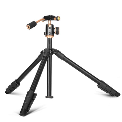 Q160s 4-Section Folding Legs Live Broadcast Aluminum Alloy Tripod Mount with Damping Tripod Ball-Head - Camera Accessories by buy2fix | Online Shopping UK | buy2fix