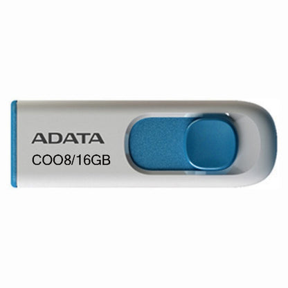 ADATA C008 Car Office Universal Usb2.0 U Disk, Capacity: 16 GB(Blue) - Computer & Networking by ADATA | Online Shopping UK | buy2fix