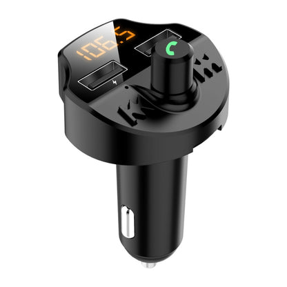 T66 Car Bluetooth Car Charger Cigarette Lighter MP3 Player Hands-Free Car FM Transmitter - Bluetooth Car Kits by buy2fix | Online Shopping UK | buy2fix