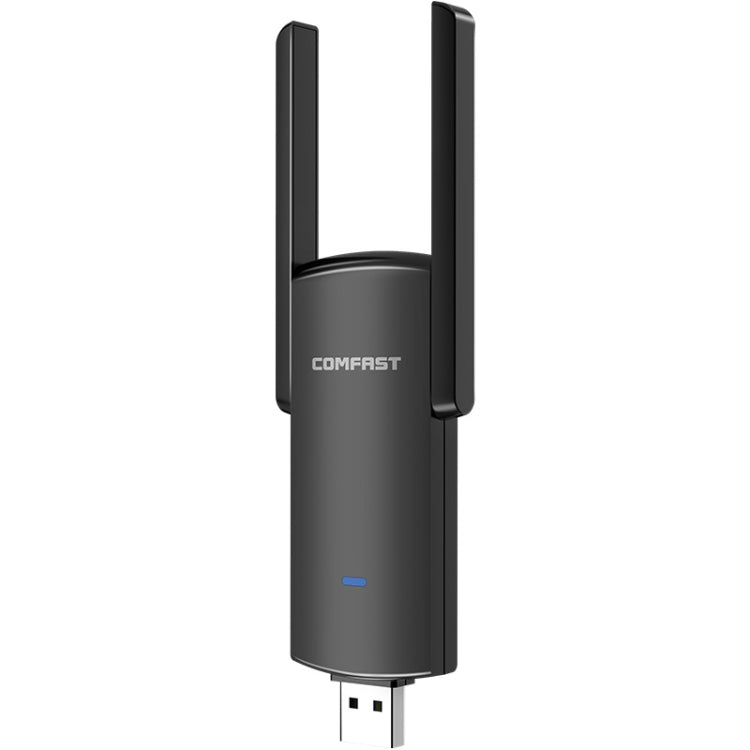 COMFAST CF-924AC V2 1200Mbps Dual Frequency Gigabit USB Computer WIFI Receiver High Power Wireless Network Card - USB Network Adapter by COMFAST | Online Shopping UK | buy2fix