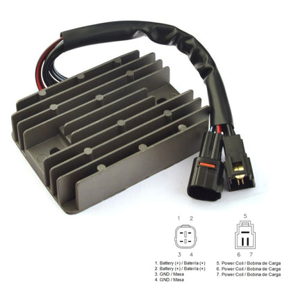 2004.0 Motorcycle Rectifier For Suzuki TL1000GSXR600 / GSXR750 - In Car by buy2fix | Online Shopping UK | buy2fix