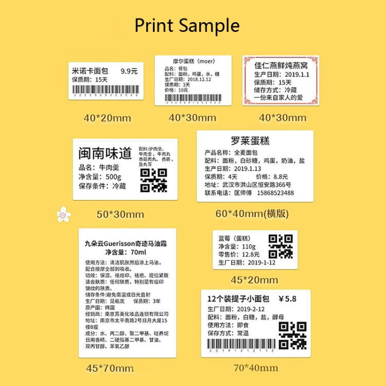 NIIMBOT B21 Food Price Marking Machine Production Date Marking Machine Baking Cake Bakery Price Labeling Machine Green - Consumer Electronics by NIIMBOT | Online Shopping UK | buy2fix