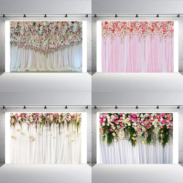 2.1m x 1.5m Flower Wall Simulation Wedding Theme Party Arrangement Photography Background Cloth(W027) - Camera Accessories by buy2fix | Online Shopping UK | buy2fix