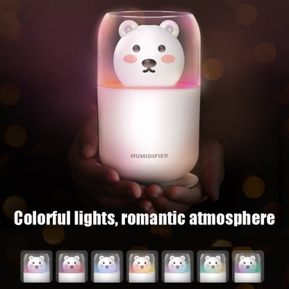 Y06 Cute Pet USB Air Humidifier Home Car Small Hydrating Aroma Diffuser(White) - Home & Garden by buy2fix | Online Shopping UK | buy2fix