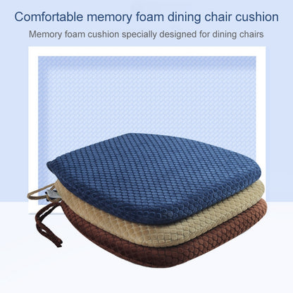 Memory Foam Thicken Stool Cushion Sofa Window Sill Bay Window Seat Cushion, Colour: Dot Paste (Navy Blue) - Cushions & Pillows by buy2fix | Online Shopping UK | buy2fix