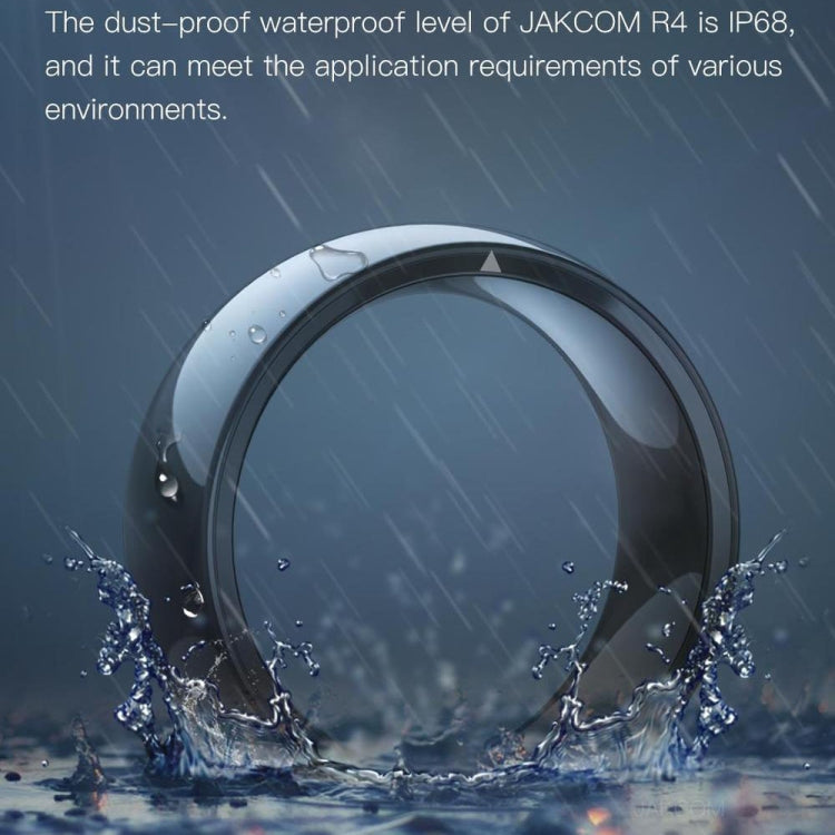 JAKCOM R4 Smart Ring Multifunctional Lord Of The Rings, Size: 57.1mm for Apple & Android(Number 8) - Smart Rings / Smart Telephones by JAKCOM | Online Shopping UK | buy2fix