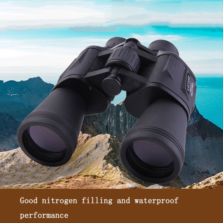 Luxun 20X50 Outdoor Binoculars  Low Light Night Vision Non-Infrared High Power Binoculars(Black) - Binoculars by LUXUN | Online Shopping UK | buy2fix