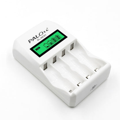 4 Slots Smart Intelligent Battery Charger with LCD Display for AA / AAA NiCd NiMh Rechargeable Batteries(US Plug) - Consumer Electronics by buy2fix | Online Shopping UK | buy2fix