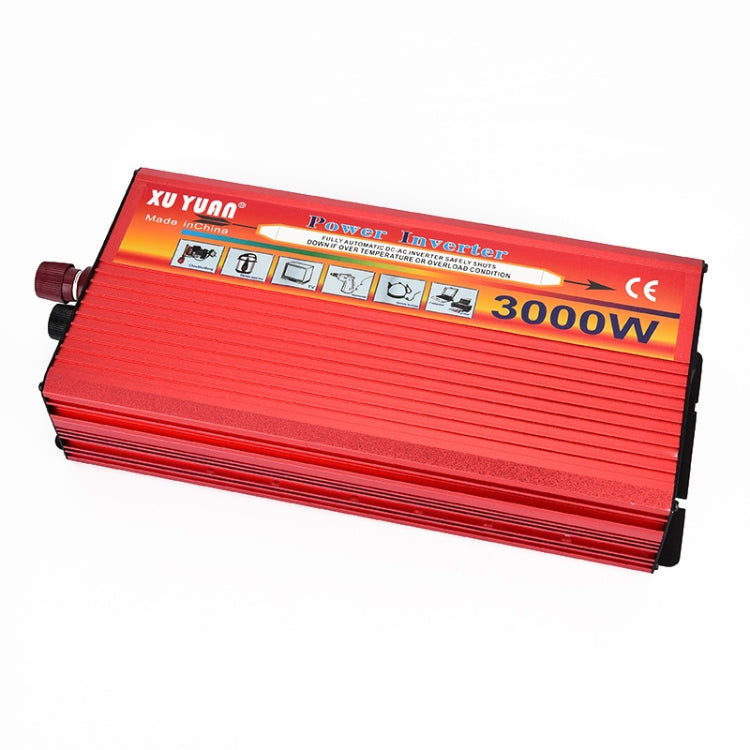 XUYUAN 3000W Inverter LED Display Converter, Specification: 24V to 220V -  by buy2fix | Online Shopping UK | buy2fix