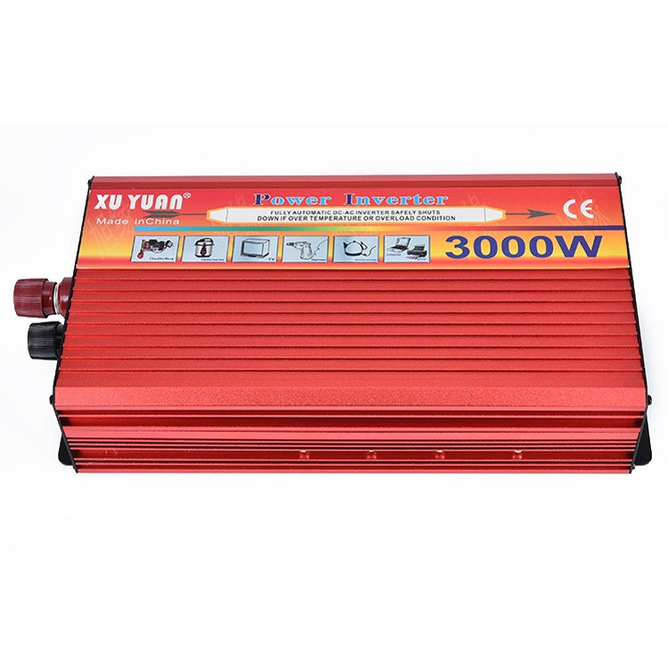 XUYUAN 3000W Car Inverter Car Home Power Converter, Specification: 24V to 110V -  by XUYUAN | Online Shopping UK | buy2fix