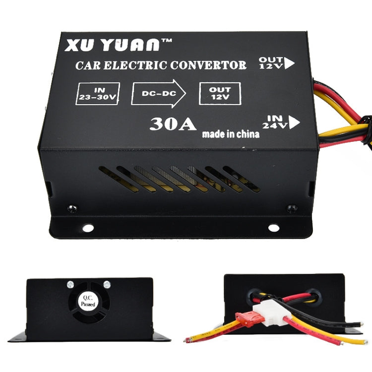 XUYUAN 380W Step-Down Converter 24V to 12V 30A Automotive DC Power Buck Converter -  by XUYUAN | Online Shopping UK | buy2fix