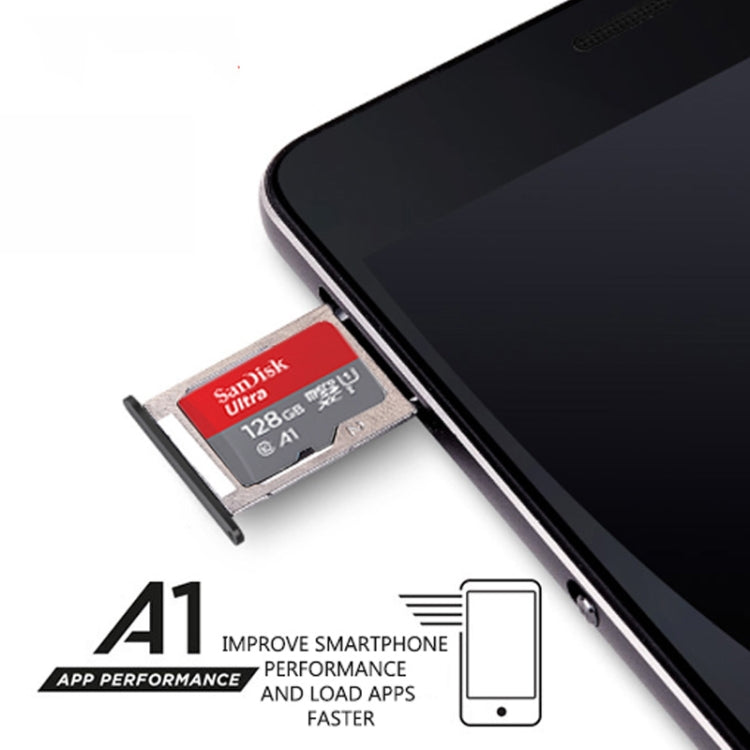 SanDisk A1 Monitoring Recorder SD Card High Speed Mobile Phone TF Card Memory Card, Capacity: 64GB-100M/S - Micro SD Card by SanDisk | Online Shopping UK | buy2fix