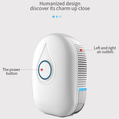 GZ-1901 Semiconductor Mini Dehumidifier Household Small Dehumidifier Bedroom Dehumidifier Moisture Absorber, Product specification: UK Plug(Charm Red) - Home & Garden by buy2fix | Online Shopping UK | buy2fix