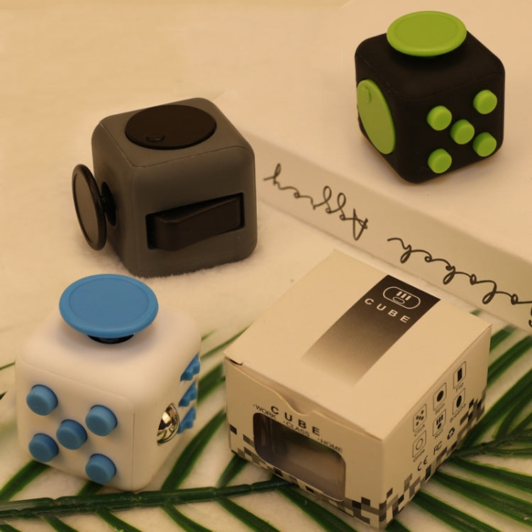 3 PCS Decompression Cube Toy Adult Decompression Dice, Colour:  Black+Green - Magic Cubes by buy2fix | Online Shopping UK | buy2fix