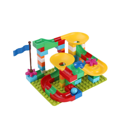 Multifunctional Building Table Learning Toy Puzzle Assembling Toy For Children, Style: 76 Blocks - Building Blocks by buy2fix | Online Shopping UK | buy2fix
