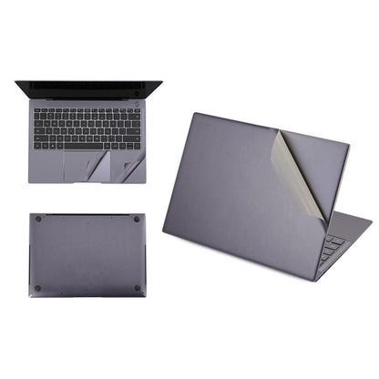 JRC 4 in 1 Computer Upper Cover + Lower Cover + Full Support Sticker + Touch Sticker Film Notebook Shell Protective Film For Huawei Matebook X Pro 2019 / 2020 (Gray) - Computer & Networking by JRC | Online Shopping UK | buy2fix