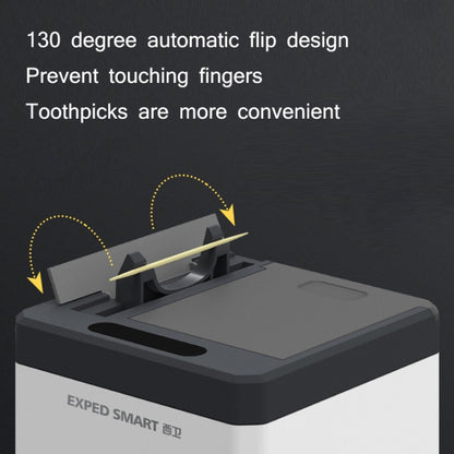 EXPED SMART Intelligent Induction Automatic Toothpick Box Household Restaurant Electric Toothpick Holder, Specification: USB Charge Version - Toothpick Boxes by EXPED SMART | Online Shopping UK | buy2fix