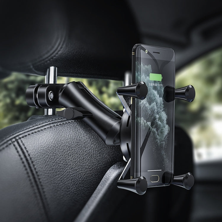 Car Headrest Bracket Motorcycle Rearview Mobile Phone Bracket Style: 4 Claw Small Back Clips - Car Holders by buy2fix | Online Shopping UK | buy2fix