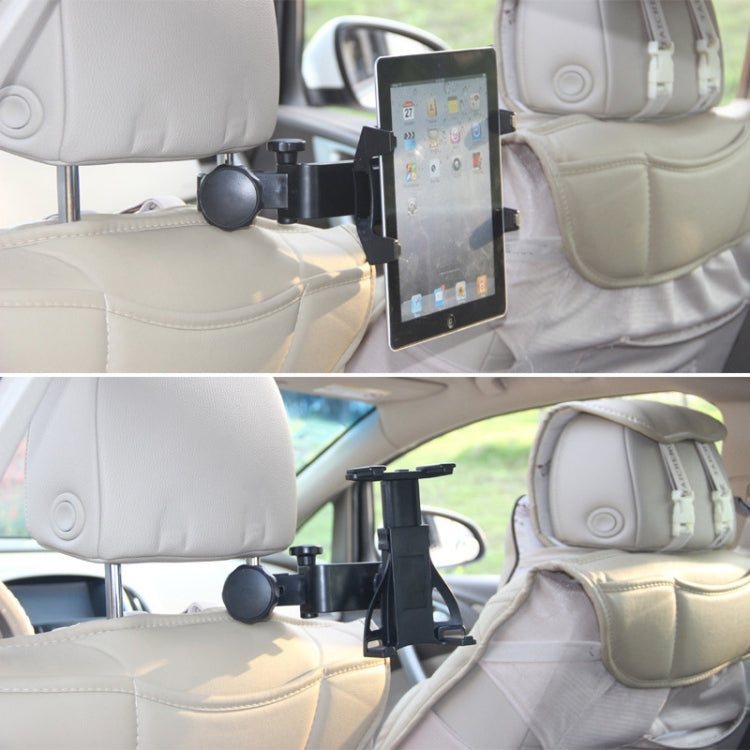 Car Headrest Bracket Rear Seat Back Tablet Holder Applicable Tablet 113-145mm - Car Holders by buy2fix | Online Shopping UK | buy2fix